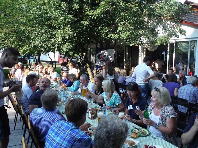 Dinner - ARC Baltic © World Cruising Club http://www.worldcruising.com